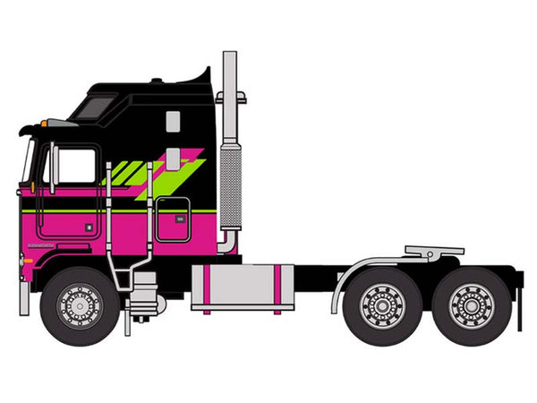 小物 60s PRE-ORDER 1976 Kenworth K100 Aerodyne - Black and Pink