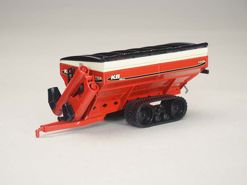 Killbros 1113 Grain Cart w/ Tracks - Red Diecast 1:64 Scale Model - Spec Cast UBC042