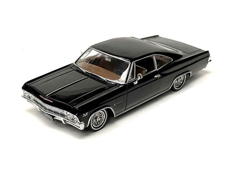 1965 Chevrolet Impala SS 396 Hard Top - Low Rider (MiJo Exclusives) Diecast 1:24 Scale Model - Welly 22417LRBK