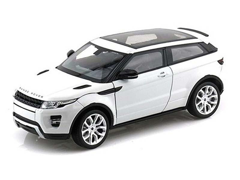 Range Rover Land Rover Evoque w/ Sunroof White (NEX) 1:24 Scale Diecast Model Car - Welly 24021WH
