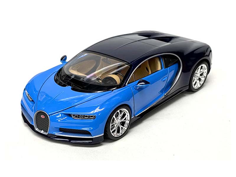 Bugatti Chiron - Blue (NEX) Diecast 1:24 Scale Model Car - Welly 24077BL