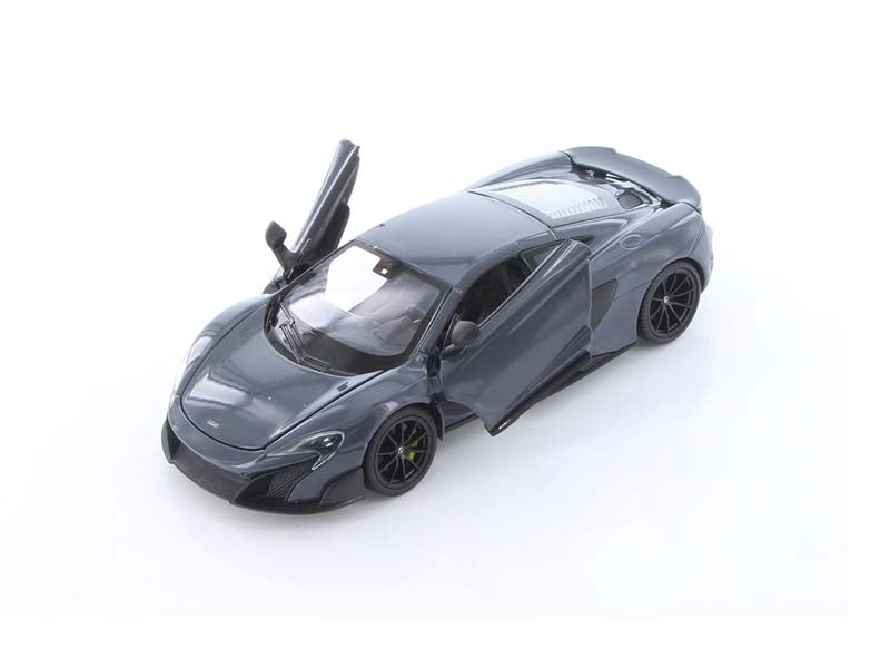 McLaren 675LT Coupe Gray (NEX) Diecast 1:24 Scale Model Car - Welly 24089GRY