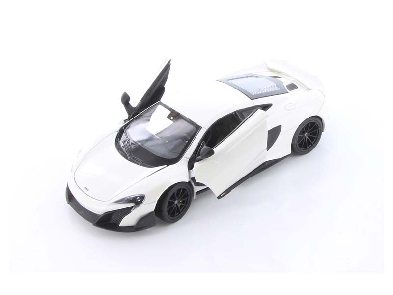 McLaren 675LT Coupe White (NEX) Diecast 1:24 Scale Model Car - Welly 24089WH