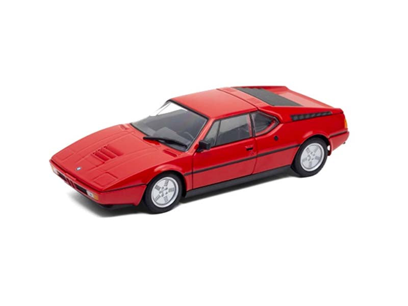 BMW M1 Coupe - Red (NEX) Diecast 1:24 Scale Model Car - Welly 24098RD