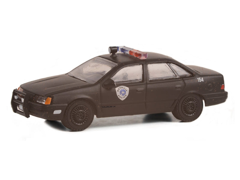 1986 Ford Taurus LX - Detroit Metro West Police RoboCop (Anniversary Collection) Series 15 Diecast 1:64 Scale Model - Greenlight 28120D