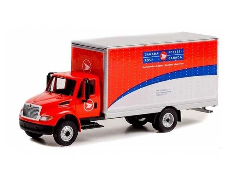 2013 International Durastar Box Van - Canada Post (H.D. Trucks) Series 23 Diecast 1:64 Scale Model - Greenlight 33230B