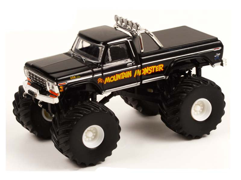 1979 Ford F-250 Monster Truck - Pa. Mountain Monster (Kings of Crunch) Series 10 Diecast 1:64 Scale Model - Greenlight 49100A