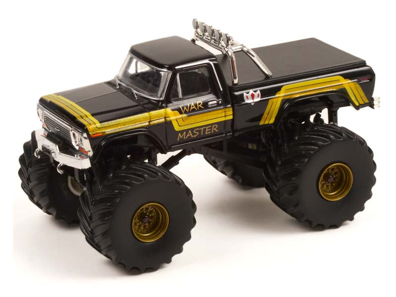 1979 Ford F-250 Monster Truck - War Master (Kings of Crunch) Series 10 Diecast 1:64 Scale Model - Greenlight 49100B