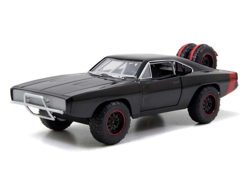 Dom's 1970 Dodge Charger R/T - Off Road Version (Fast & Furious 7) Series Diecast 1:24 Scale Model - Jada 97038