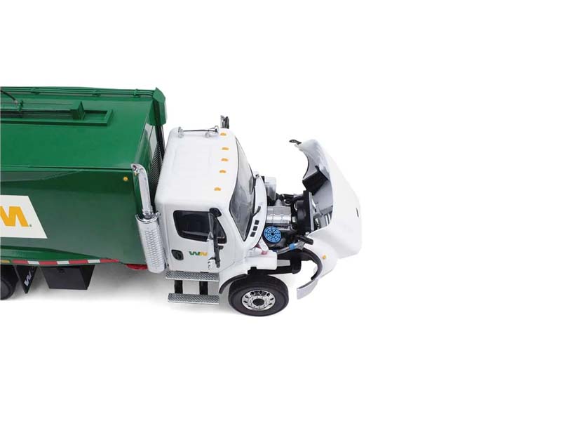 Freightliner M2 w/ McNeilus Rear Load Refuse Truck w/ Trash Carts - Diecast 1:34 Scale Model - First Gear 10-3287D