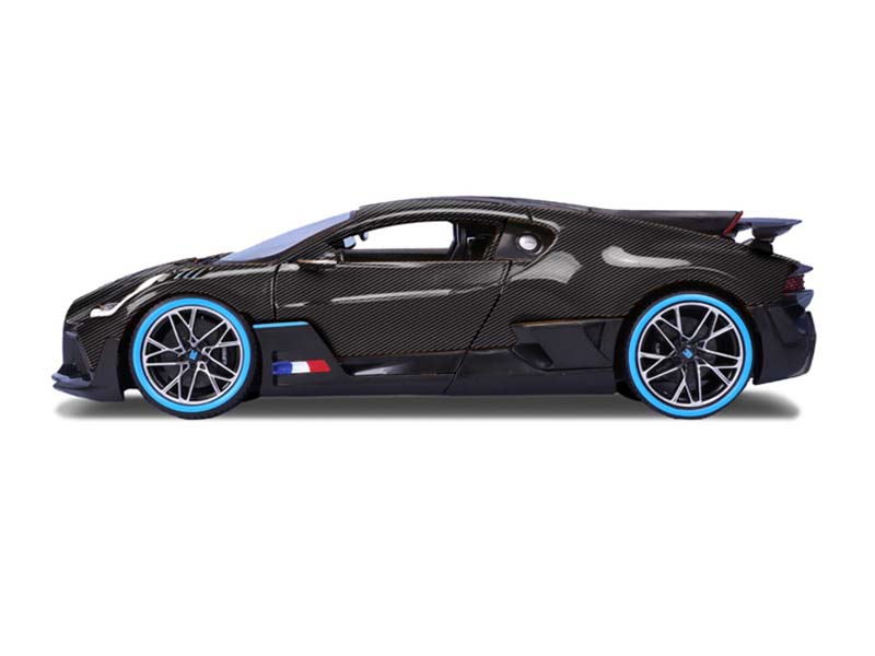 Bugatti Divo (Carbon Series) 50th Anniversary Limited Edition Diecast 1:18 Scale Model - Bburago 11101
