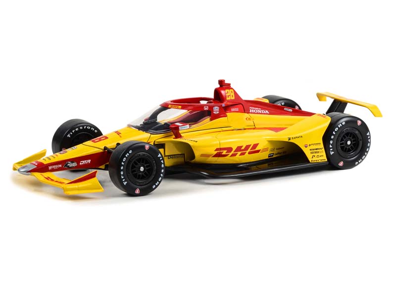 #28 Romain Grosjean / Andretti Autosport DHL - (2022 NTT IndyCar Series) Diecast 1:18 Scale Model - Greenlight 11185
