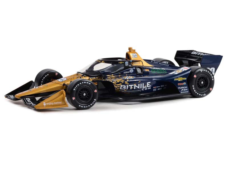 #20 Conor Daly / Ed Carpenter Racing Bitnile (2023 NTT IndyCar Series) Diecast 1:18 Scale Model - Greenlight 11214