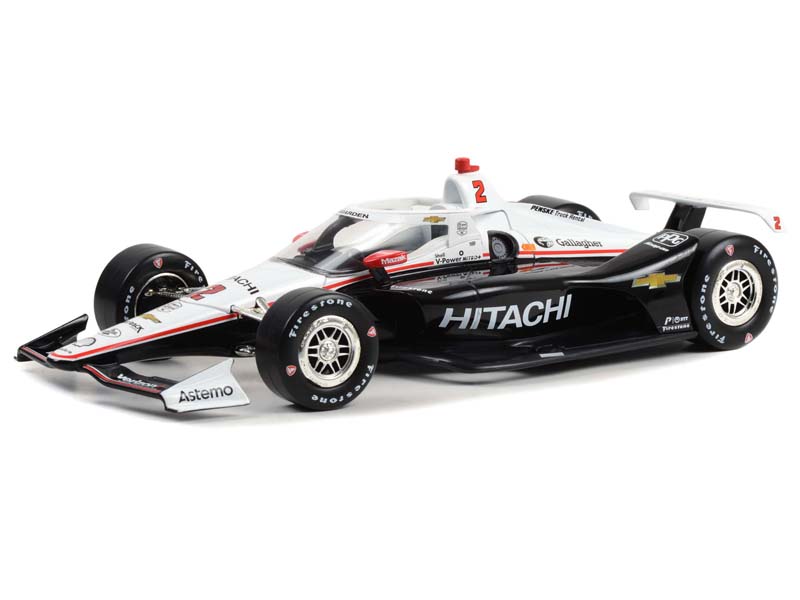 #2 Josef Newgarden / Team Penske, Hitachi - (2023 NTT IndyCar Series) Diecast 1:18 Scale Model - Greenlight 11217