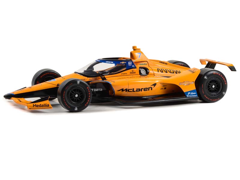 PRE-ORDER #7 Alexander Rossi / Arrow McLaren Onsemi Triple Crown (2023 NTT IndyCar Series) Diecast 1:18 Scale Model - Greenlight 11226