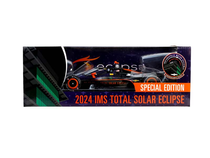 2024 Indianapolis Motor Speedway Solar Eclipse Special Edition (IndyCar) Diecast 1:18 Scale Model - Greenlight 11231