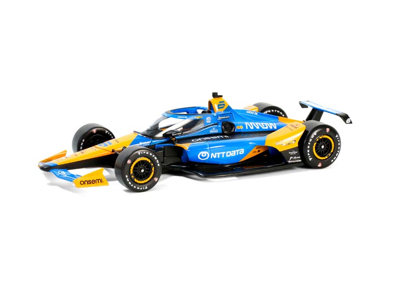 PRE-ORDER #6 David Malukas / Arrow McLaren NTT Data (2024 NTT IndyCar Series) Diecast 1:18 Scale Model - Greenlight 11237