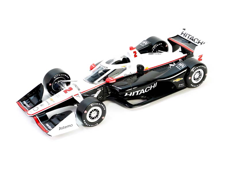 #2 Josef Newgarden / Team Penske Hitachi (2024 NTT IndyCar Series) Diecast 1:18 Scale Model - Greenlight 11240