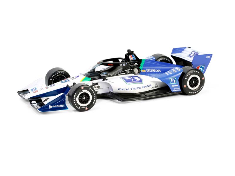 PRE-ORDER #15 Graham Rahal / Rahal Letterman Lanigan Racing Fifth Third Bank (2024 NTT IndyCar Series) Diecast 1:18 Scale Model - Greenlight 11254