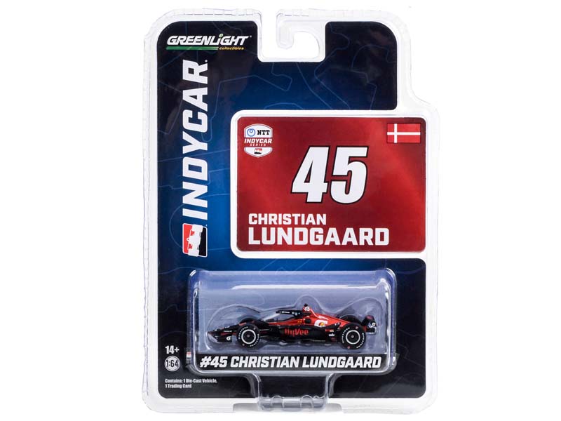 #45 Christian Lundgaard / Rahal Letterman Lanigan Racing Hy-Vee (2023 NTT IndyCar Series) Diecast 1:64 Scale Model - Greenlight 11562
