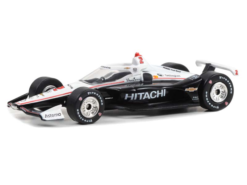 #2 Josef Newgarden / Team Penske Hitachi (2023 NTT IndyCar Series) Diecast 1:64 Scale Model - Greenlight 11575