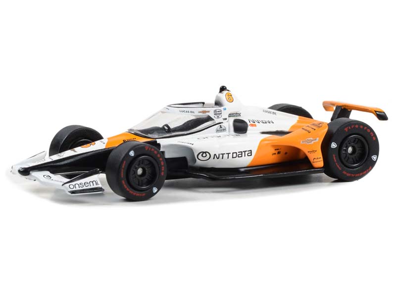 PRE-ORDER #6 Felix Rosenqvist / Arrow McLaren Onsemi 60th Anniversary Triple Crown Accolade (2023 NTT IndyCar Series) Diecast 1:64 Scale Model - Greenlight 11583