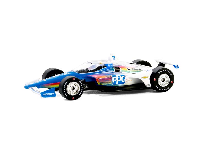 #2 Josef Newgarden / Team Penske PPG (2024 NTT IndyCar Series) Diecast 1:64 Scale Model - Greenlight 11595