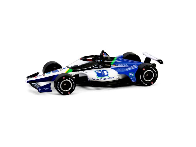 PRE-ORDER #15 Graham Rahal / Rahal Letterman Lanigan Racing Fifth Third Bank (2024 NTT IndyCar Series) Diecast 1:64 Scale Model - Greenlight 11610