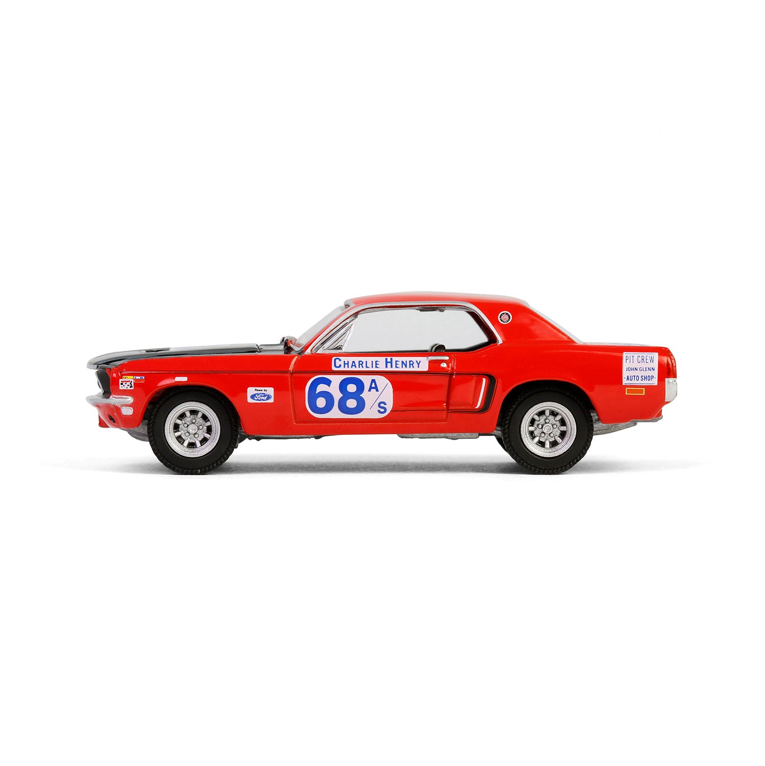 1968 Ford Mustang GT Coupe - #68 Charlie Henry Race Car (GreenLight Mu ...