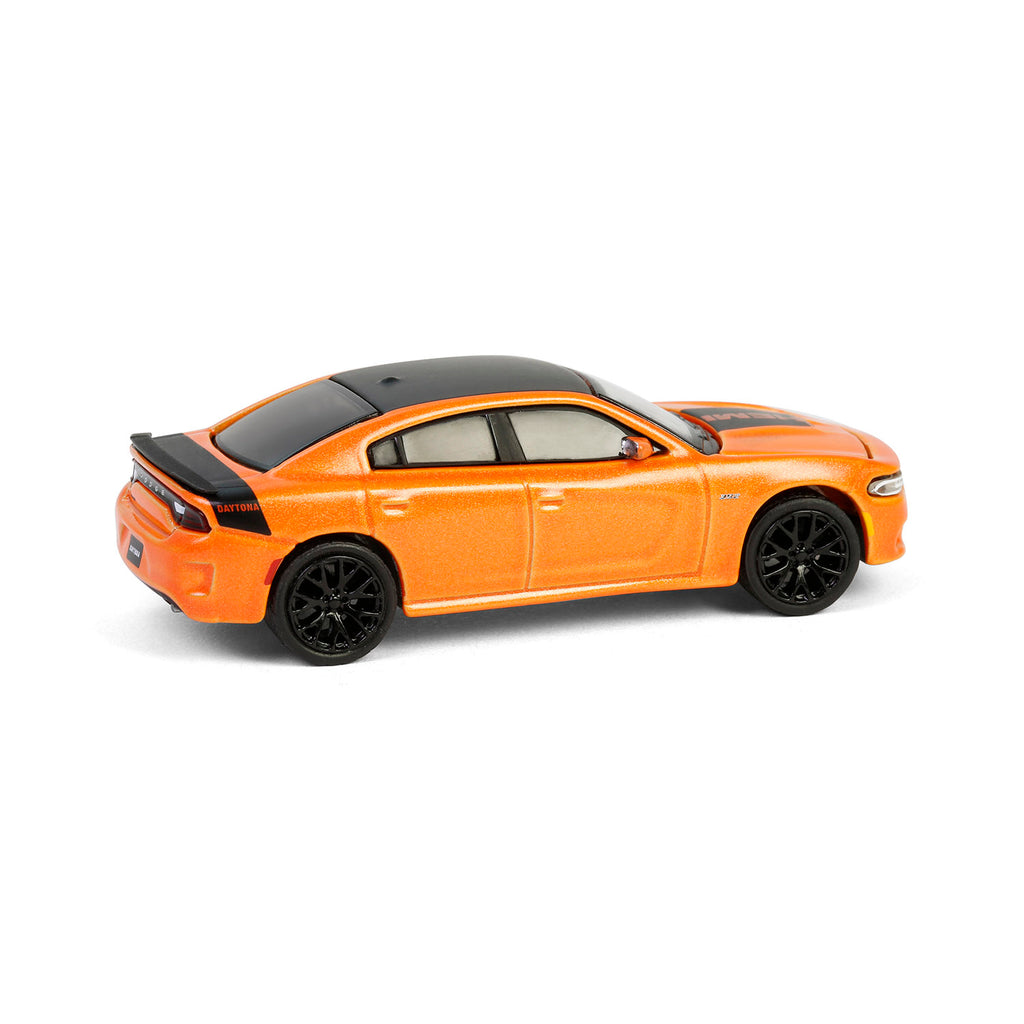 RAW CHASE 2018 Dodge Charger Daytona 392 – Go Mango (GreenLight Muscle Series 29) Diecast 1:64 Scale Model - Greenlight 13360E