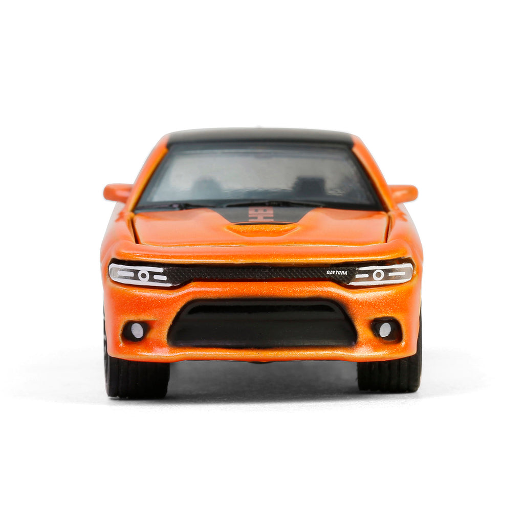 RAW CHASE 2018 Dodge Charger Daytona 392 – Go Mango (GreenLight Muscle Series 29) Diecast 1:64 Scale Model - Greenlight 13360E