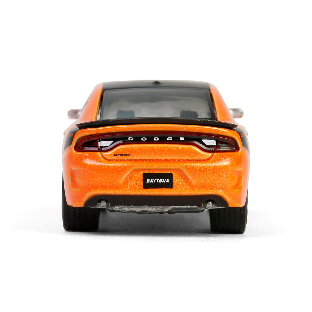 RAW CHASE 2018 Dodge Charger Daytona 392 – Go Mango (GreenLight Muscle Series 29) Diecast 1:64 Scale Model - Greenlight 13360E