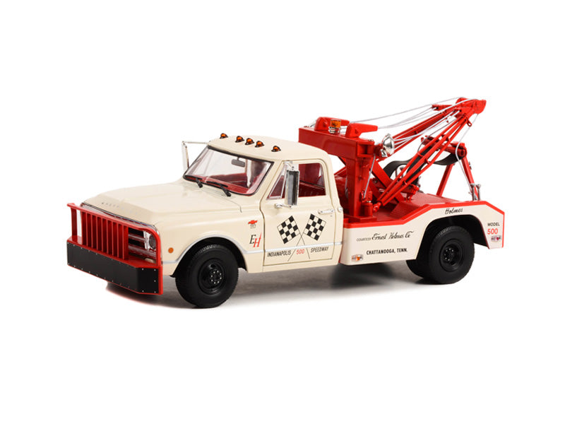 1967 Chevrolet C-30 Dually Wrecker - 51st Annual Indy 500 Official Truck Ernest Holmes Co. Diecast 1:18 Scale Model - Greenlight 13651