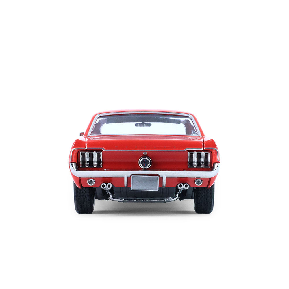 PRE-ORDER 1968 Ford Mustang Coupe West Coast USA Special Edition Mustang – Flower Power Red Diecast 1:18 Scale Model - Greenlight 13707