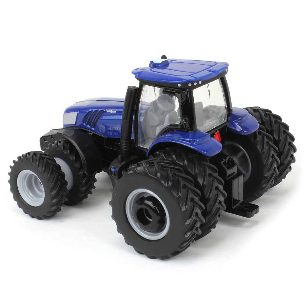 New Holland GENESIS T8.415 Tractor w/ Row Crop Duals (Prestige Collection) Diecast 1:64 Scale Model - ERTL 13975