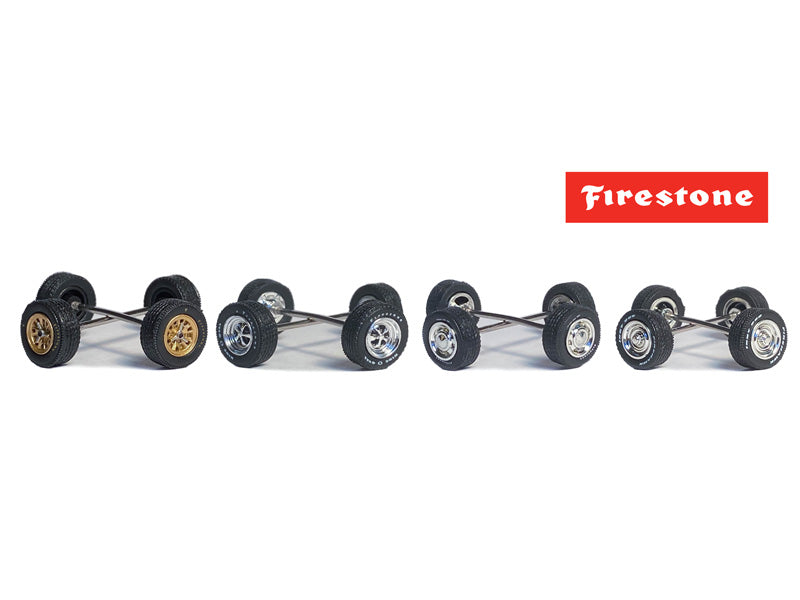 Auto Body Shop (Wheel & Tire Packs) Series 8 - Firestone Diecast 1:64 Scale Model - Greenlight 16190B