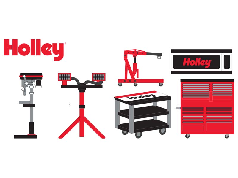 PRE-ORDER Holley Auto Body Shop - (Shop Tool Accessories Series 6) Diecast 1:64 Scale Models - Greenlight 16200A