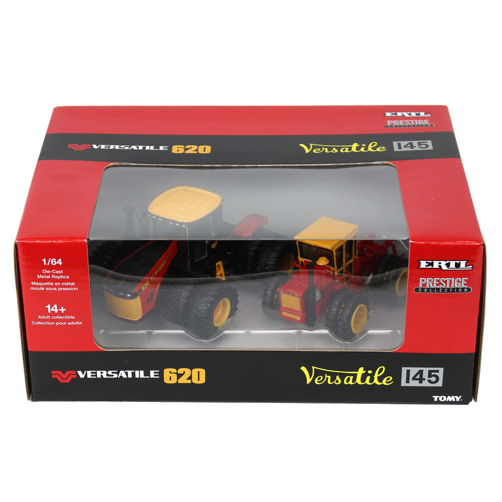 Versatile 145 & 620 Tractor Set (Prestige Collection) Diecast 1:64 Scale Models - ERTL 16470