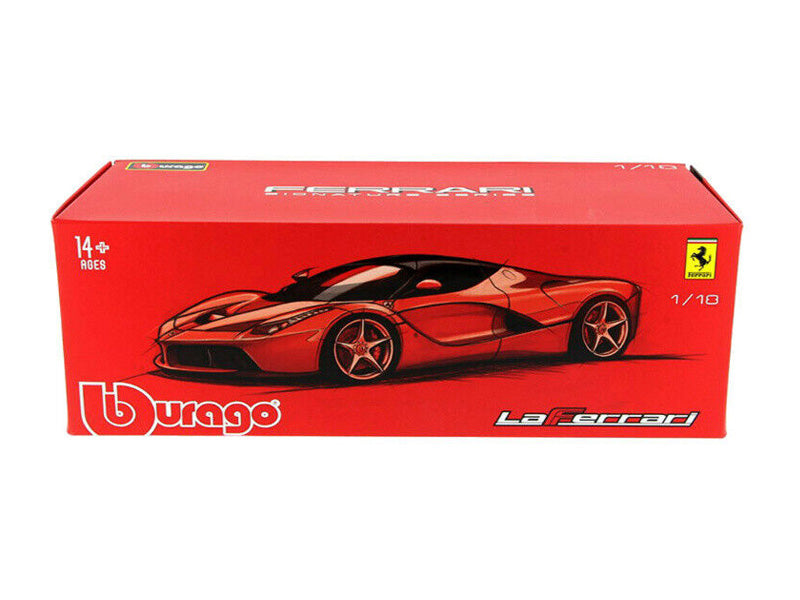 Ferrari LaFerrari F70 - Red (Signature Series) Diecast 1:18 Scale Model Car - Bburago 16901RD
