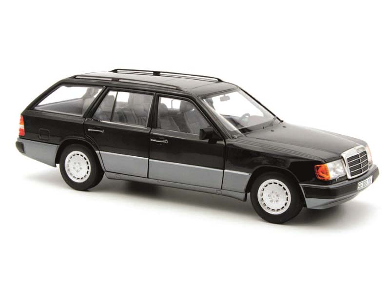 PRE-ORDER 1990 Mercedes-Benz 300 D T-Modell Blue Black Metallic Diecast 1:18 Scale Model - Norev 183960
