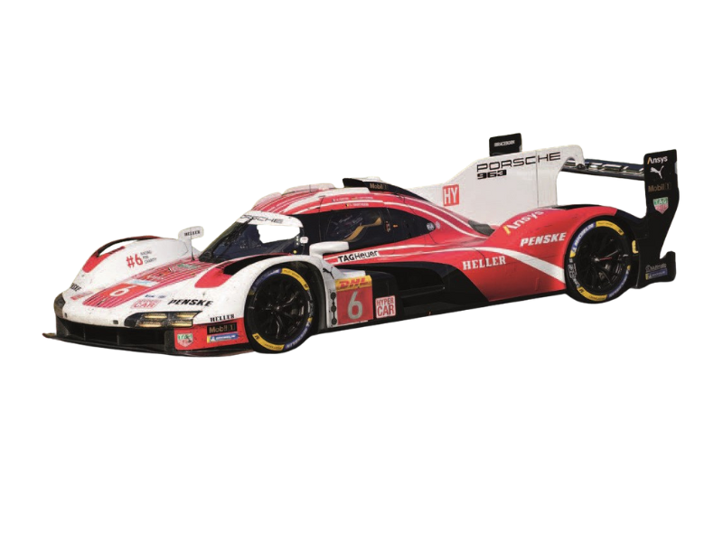 PRE-ORDER Porsche 963 Team Penske WEC Champions 24 Estre/Lotterer/Vanthoor Diecast 1:18 Scale Model - Norev 187162