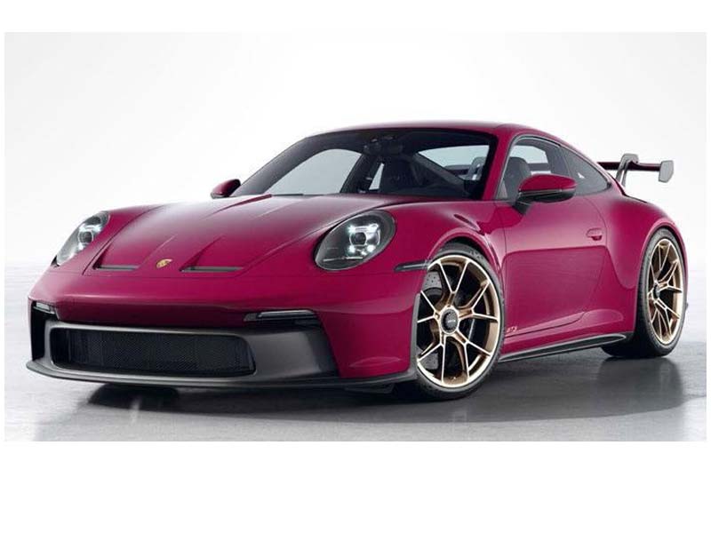 Ruby Porsche 2021 Porsche 911 GT3 Ruby Star Neo Diecast 1:18 Scale Model - Norev 18 ...