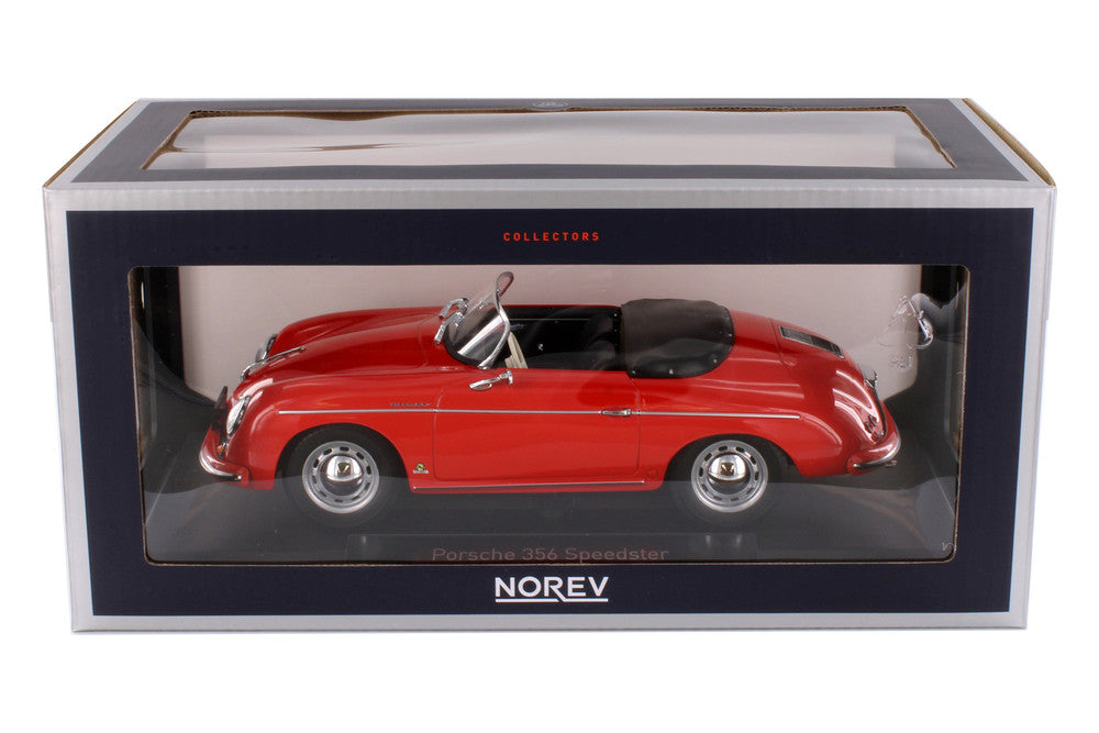 1954 Porsche 356 Speedster - Red Diecast 1:18 Scale Model - Norev 187461