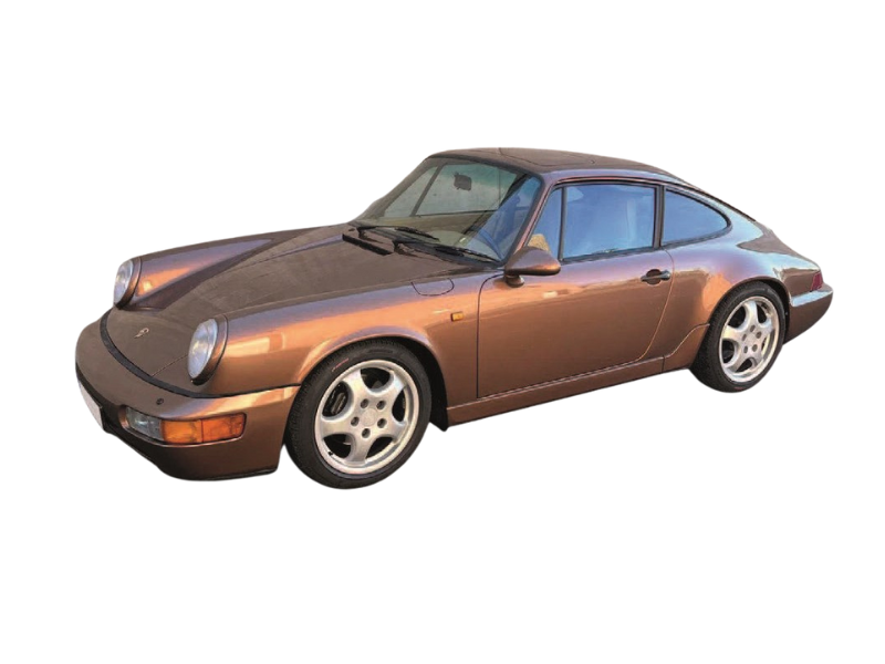 PRE-ORDER 1992 Porsche 911 Carrera 2 Cognac Brown Metallic Diecast 1:18 Scale Model - Norev 187482