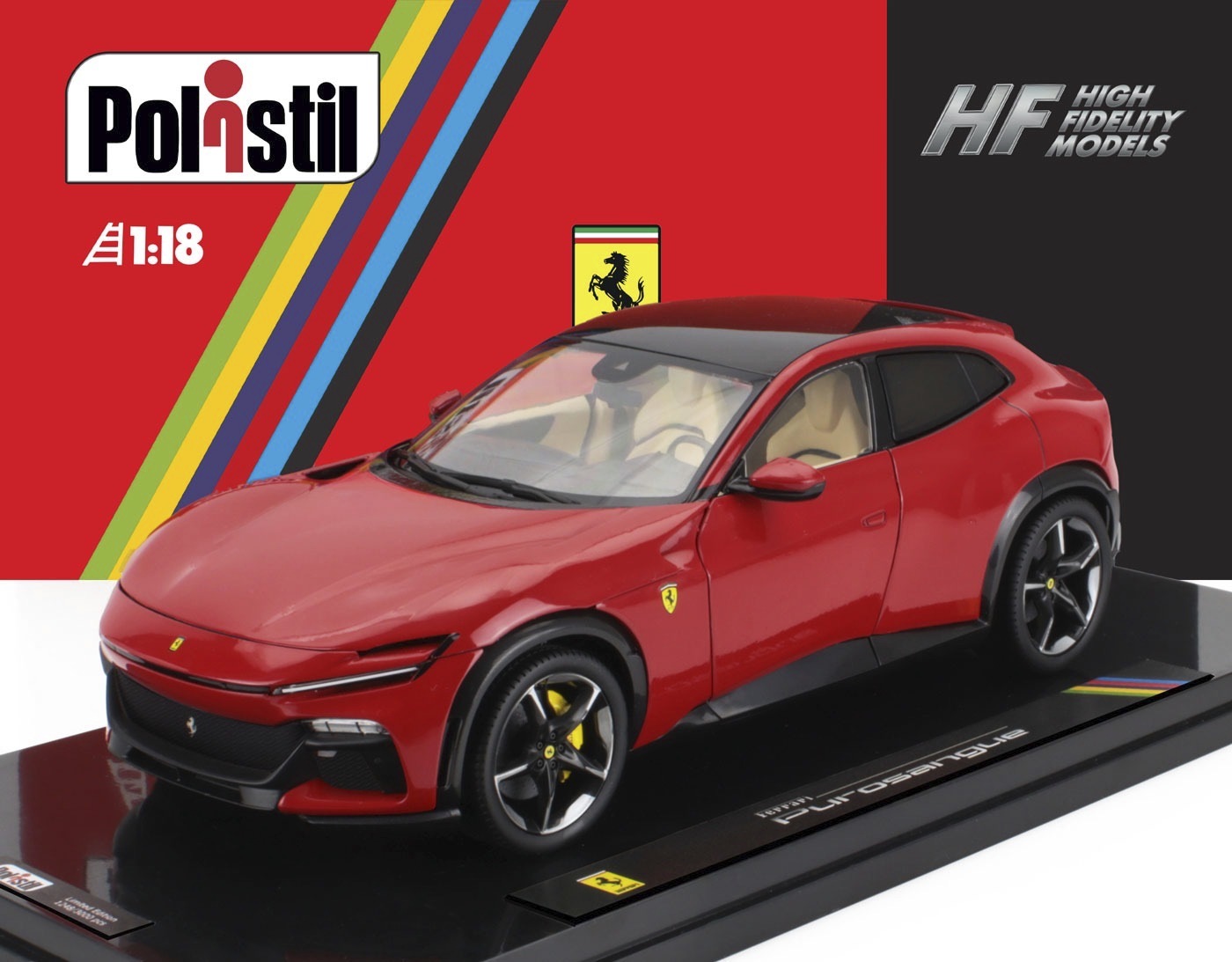 PRE-ORDER 2022 Ferrari Purosangue Cream Interior Rosso Corsa 322