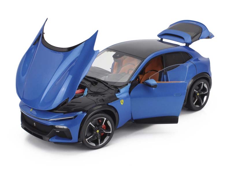 たか1/18 フェラーリ Purosangue 2022 ロッソコルサ PRE-ORDER 2022 Ferrari Purosangue Black Interior Rosso Magma