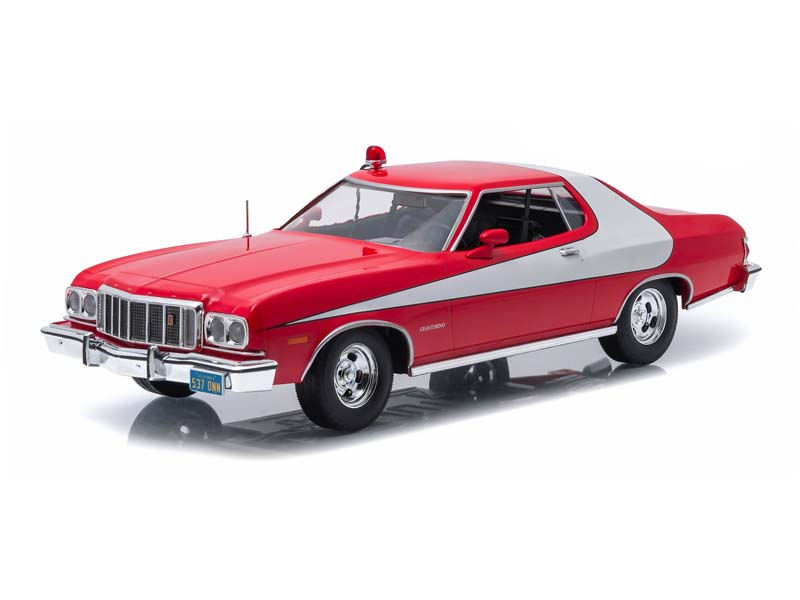 PRE-ORDER 1976 Ford Gran Torino - Starsky and Hutch (Artisan Collection) Diecast 1:18 Scale Model - Greenlight 19017