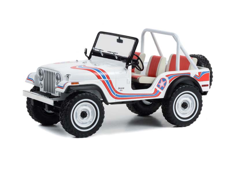 1973 Jeep CJ-5 Super Jeep (Artisan Collection) Diecast 1:18 Scale Model - Greenlight 19129