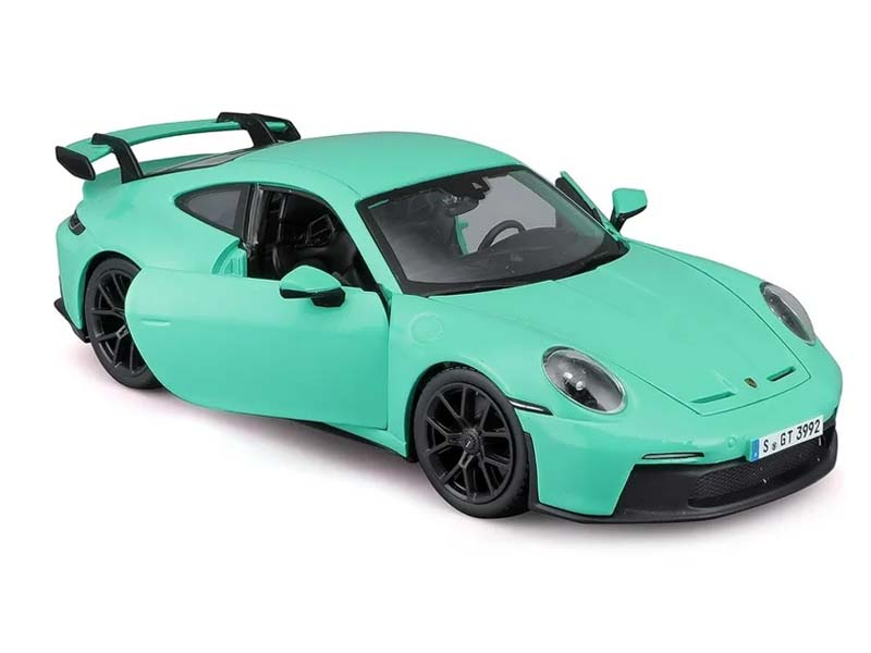 Porsche 911 GT3 – Green Diecast 1:24 Scale Model - Bburago 21104GRN