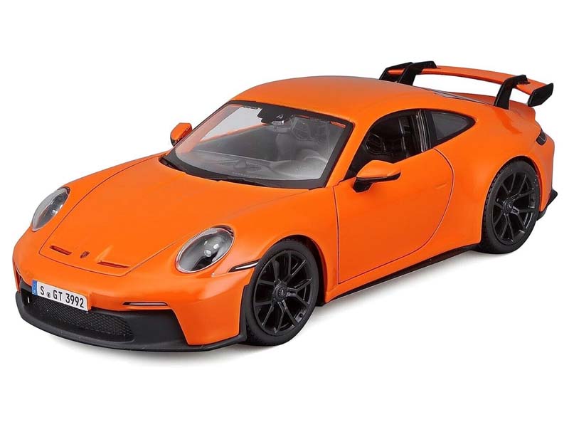 Porsche 911 GT3 – Orange Diecast 1:24 Scale Model - Bburago 21104OR